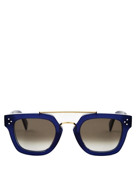 celine blue acetate sunglasses|Celine canada online.